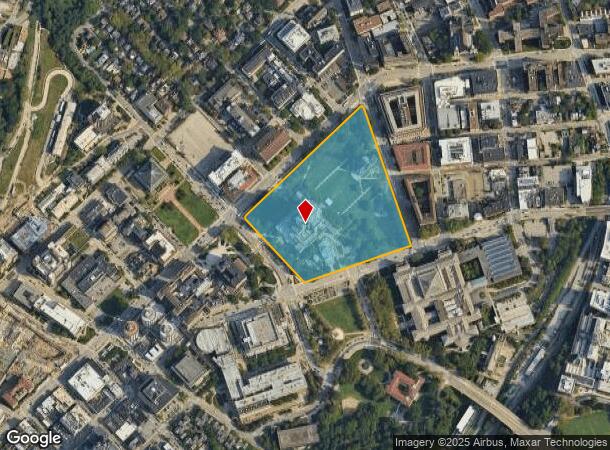 4200 5Th Ave, Oakland, PA Parcel Map