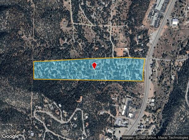  12145 N Highway 14, Cedar Crest, NM Parcel Map