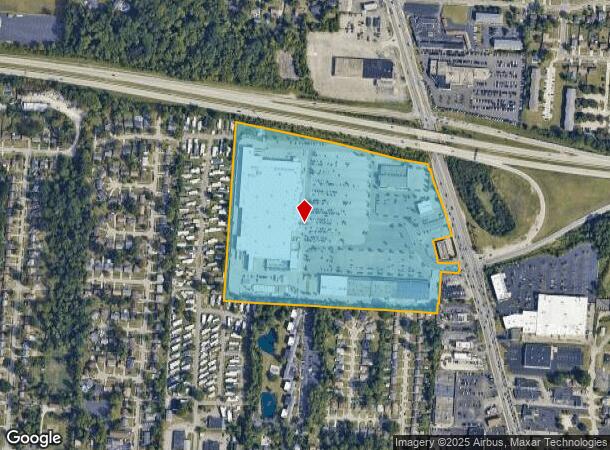  8465 Colerain Ave, Cincinnati, OH Parcel Map