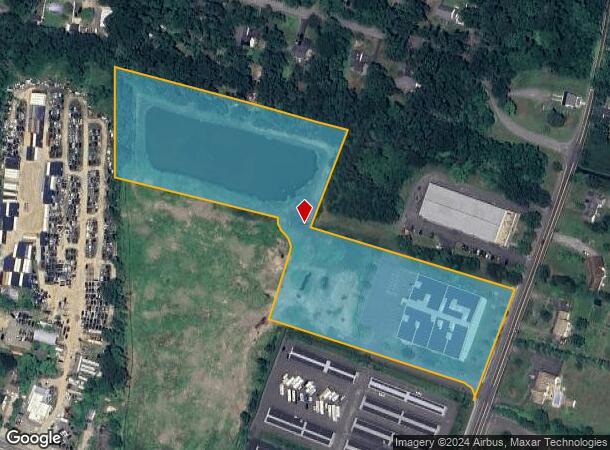  705 Smithville Rd, Southampton, NJ Parcel Map