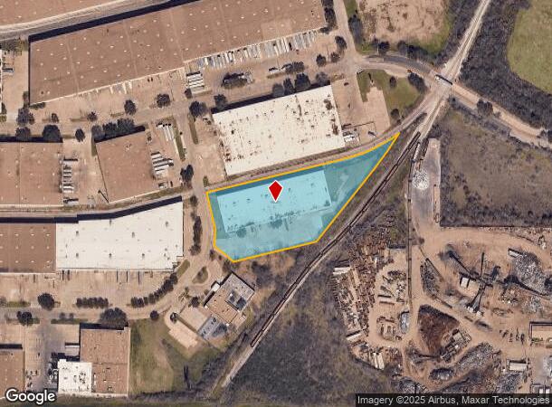  3530 Pipestone Rd, Dallas, TX Parcel Map