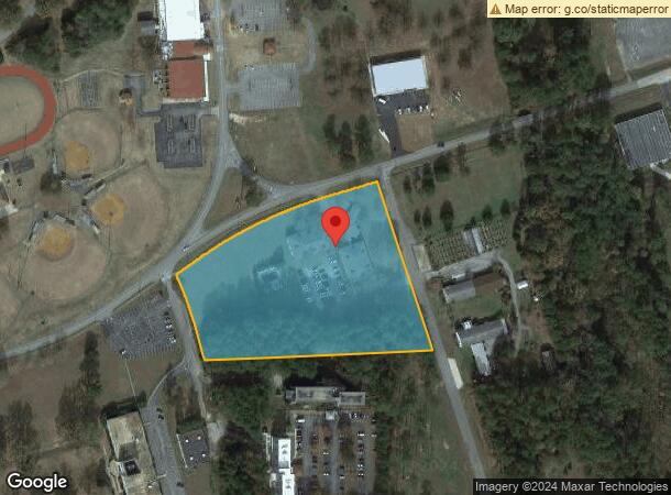  74 Exchange Ave, Anniston, AL Parcel Map