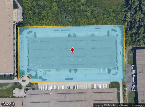  2800 Airwest Blvd, Plainfield, IN Parcel Map