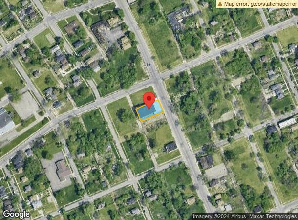  5961 14Th St, Detroit, MI Parcel Map