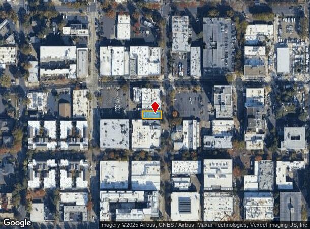 844 Olive St, Eugene, OR Parcel Map