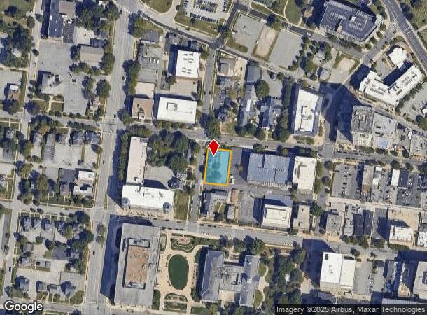  505 Baltimore Ave, Towson, MD Parcel Map