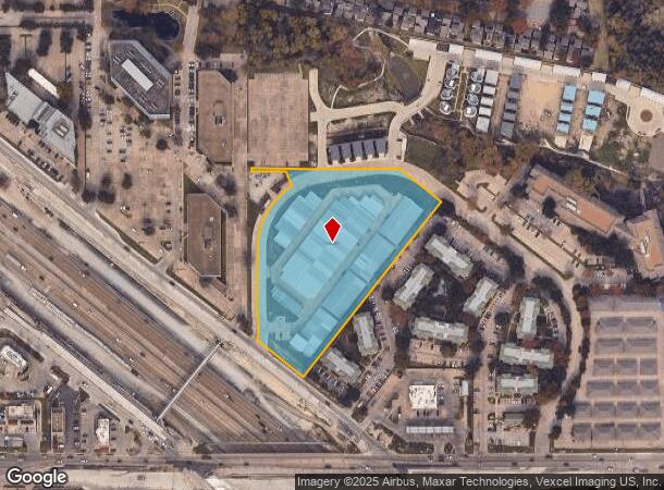  9485 Lyndon B Johnson Fwy, Dallas, TX Parcel Map