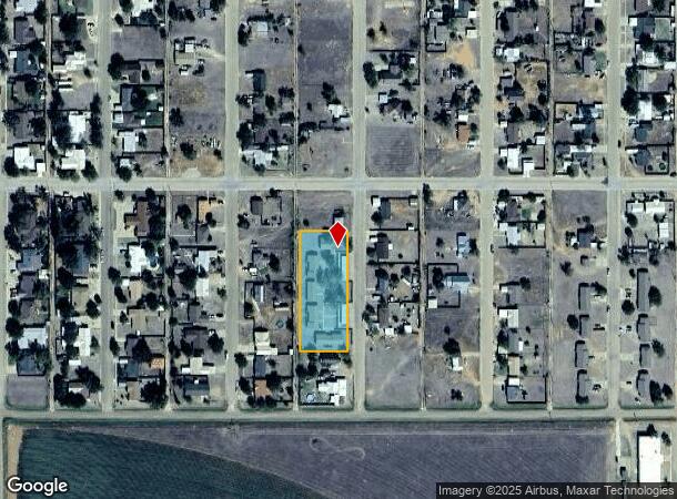  610 S Emerald St, Crosbyton, TX Parcel Map