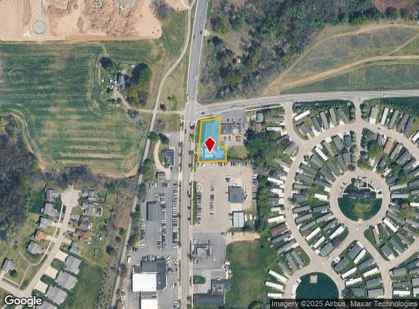  422 N Main St, Cedar Springs, MI Parcel Map