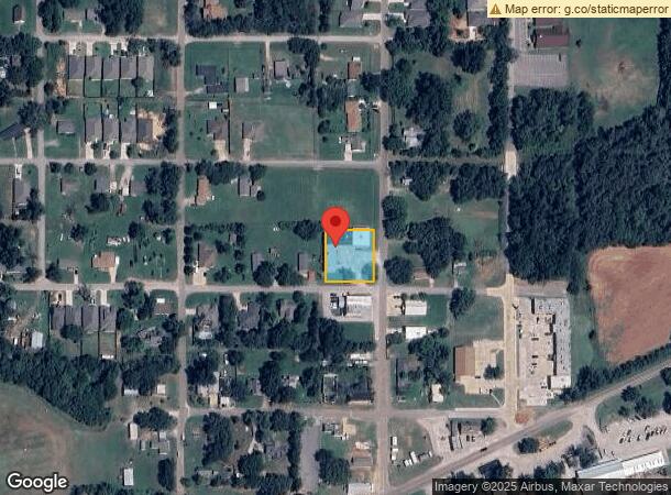  301 N Main St, Arcadia, OK Parcel Map