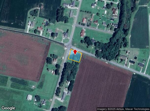 1022 Maurice Brown Rd, Jamesville, NC Parcel Map