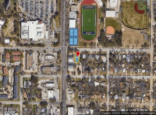 4529 Donnelly Ave, Fort Worth, TX Parcel Map