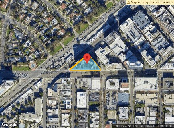  9737 Wilshire Blvd, Beverly Hills, CA Parcel Map