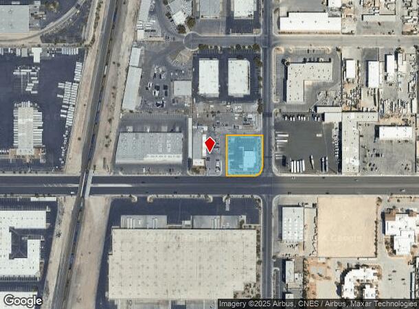  4110 W Russell Rd, Las Vegas, NV Parcel Map