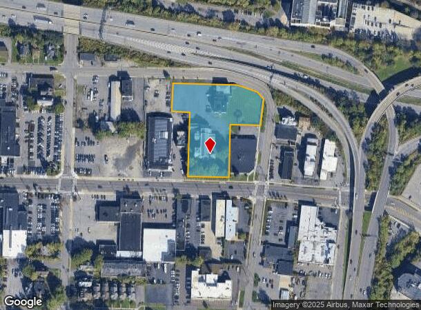  620 W Genesee St, Syracuse, NY Parcel Map