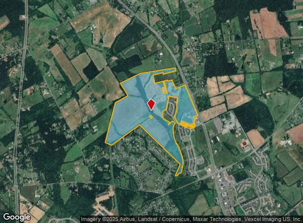 10647 Hall St, Bealeton, VA Parcel Map