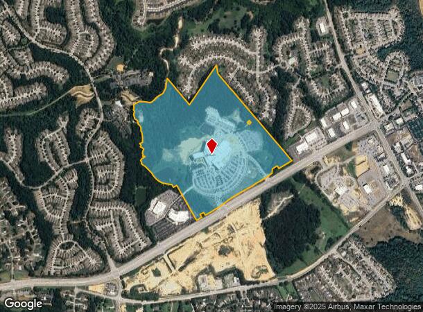  1400 River Pl, Braselton, GA Parcel Map