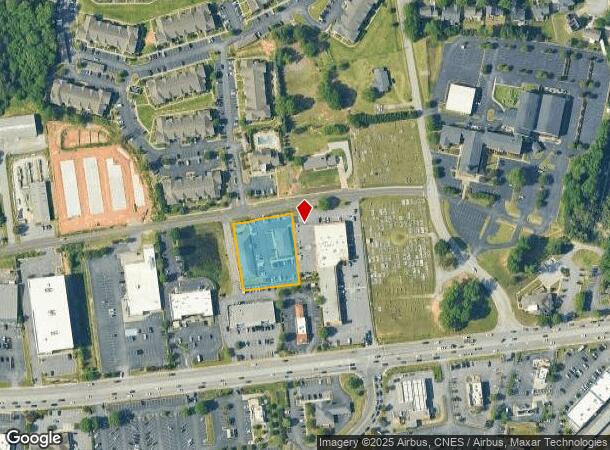  229 Rocky Creek Rd, Greenville, SC Parcel Map