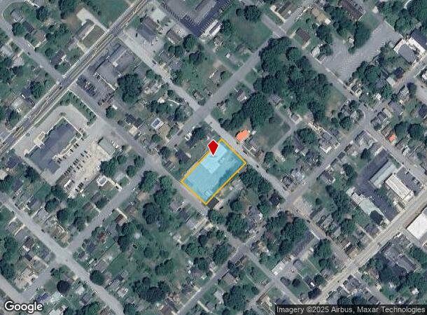  129 N Union St, Smyrna, DE Parcel Map