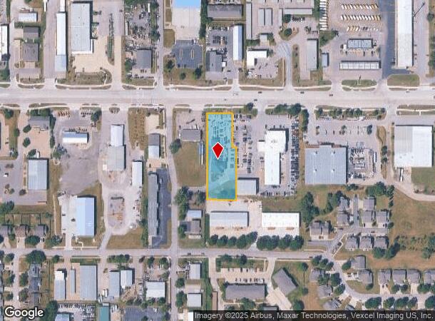  1215 E 23Rd St, Lawrence, KS Parcel Map