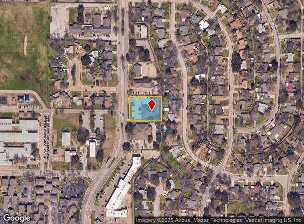 3014 N O Connor Rd, Irving, TX Parcel Map