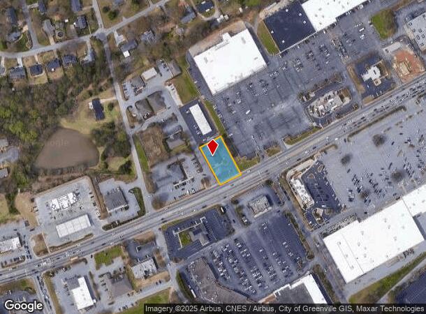 118 W Butler Rd, Mauldin, SC Parcel Map