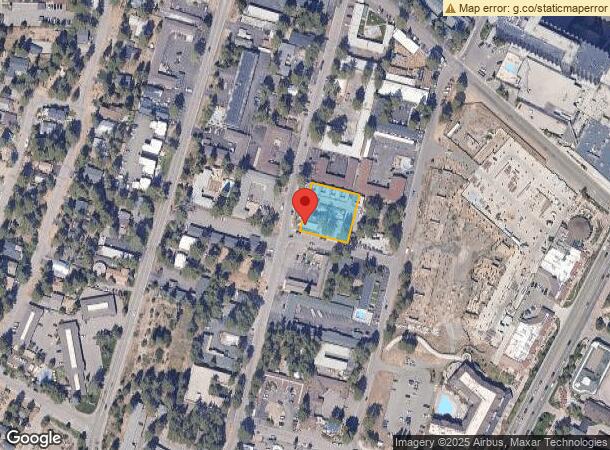  933 Poplar St, South Lake Tahoe, CA Parcel Map