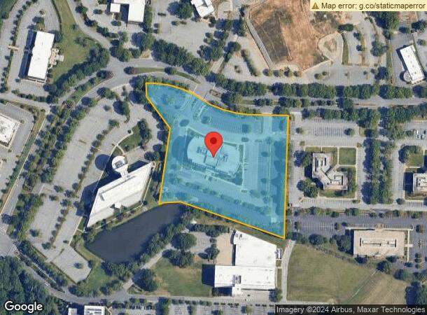  800 Green Valley Rd, Greensboro, NC Parcel Map