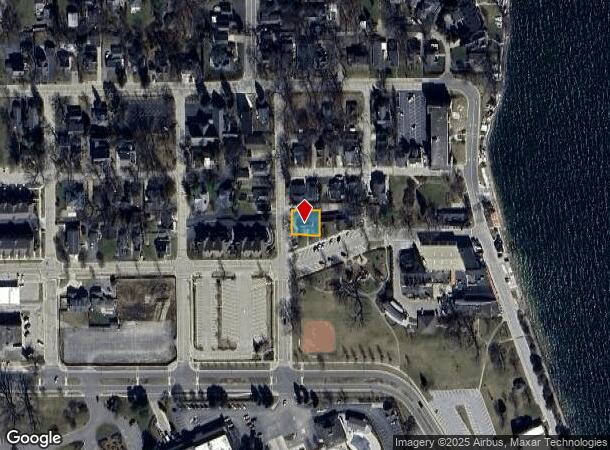 302 Third Ave, Fontana, WI Parcel Map