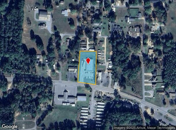  1310 W Center St, Sheridan, AR Parcel Map