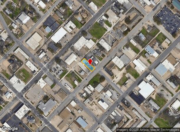  1601 Austin Ave, Waco, TX Parcel Map