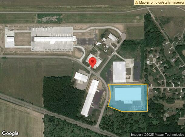  2104 Aeroplex Dr N, Elkhart, IN Parcel Map