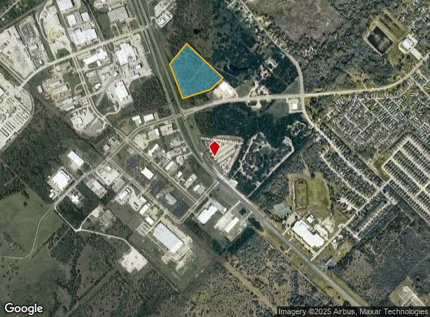  1360 N Harvey Mitchell Pkwy, Bryan, TX Parcel Map