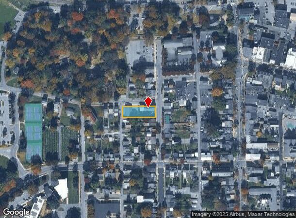 2 Maple St, Lititz, PA Parcel Map