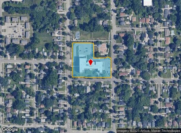  811 Emerald Ave Ne, Grand Rapids, MI Parcel Map