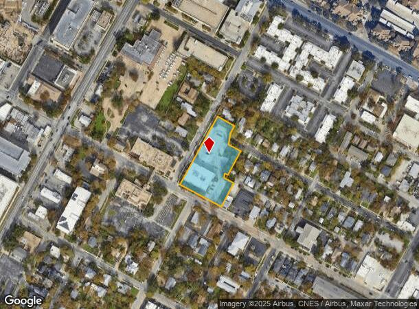  720 W 34Th St, Austin, TX Parcel Map