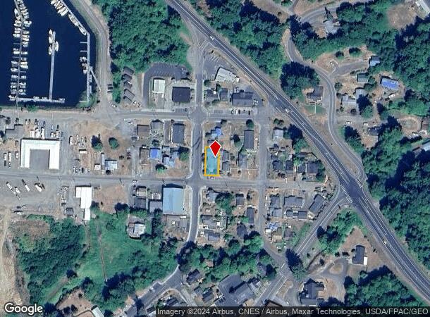  180 2Nd St, Cathlamet, WA Parcel Map