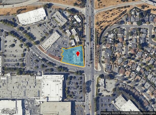  5450 Thornwood Dr, San Jose, CA Parcel Map