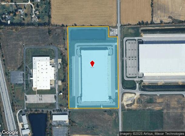  2280 E Mcclain Dr E, Franklin, IN Parcel Map