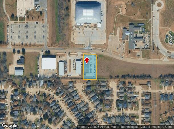  2325 W Warrior Trl, Grand Prairie, TX Parcel Map