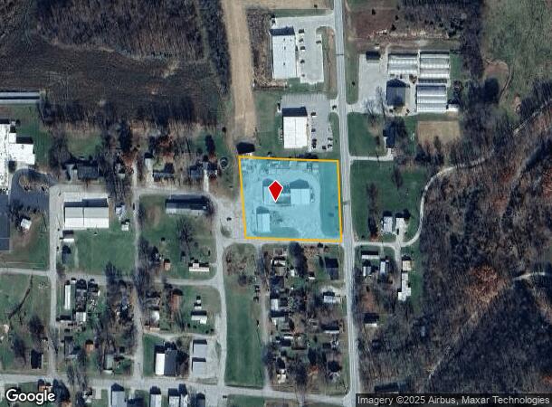 14150 W Corporation St, Deputy, IN Parcel Map