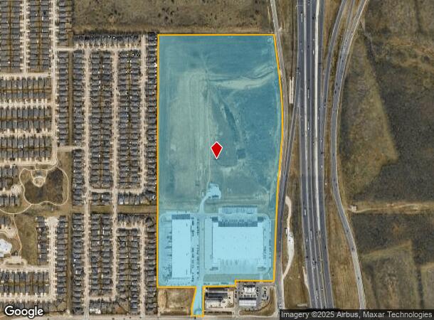 2801 Basswood Blvd, Fort Worth, TX Parcel Map