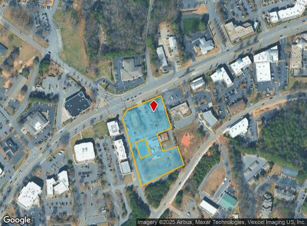  19708 W Catawba Ave, Cornelius, NC Parcel Map