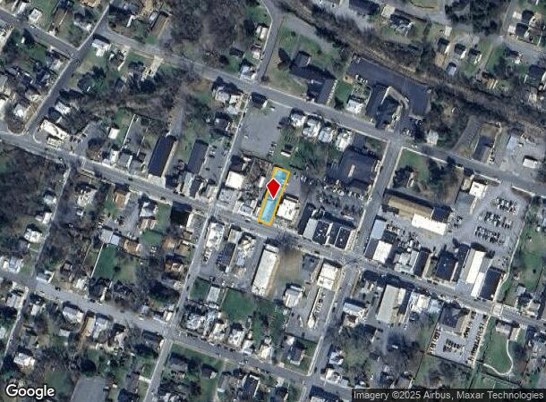 168 W King St, Strasburg, VA Parcel Map