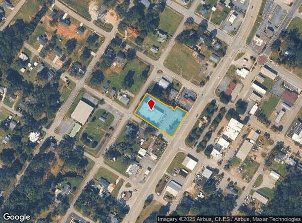 605 W Front St, Iva, SC Parcel Map