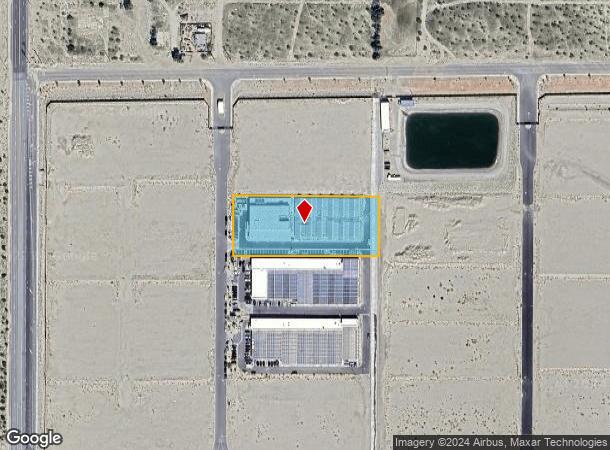  18194 Blue Dream Xing, Desert Hot Springs, CA Parcel Map