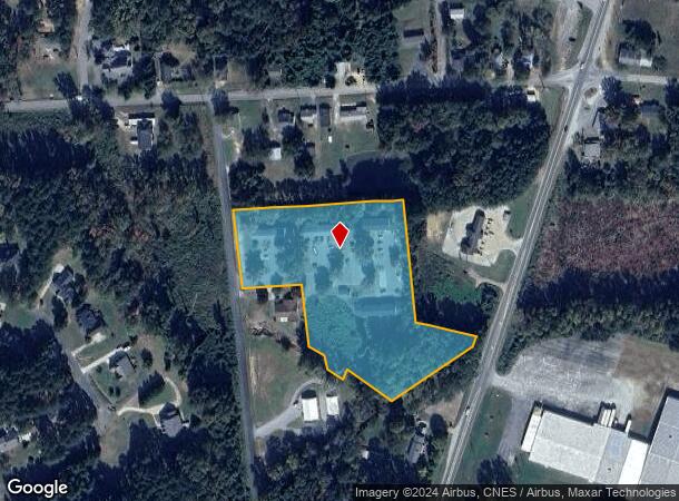  501 S Park Rd, Wadesboro, NC Parcel Map