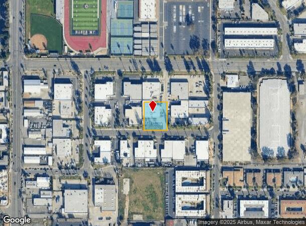 1541 7Th St, Riverside, CA Parcel Map