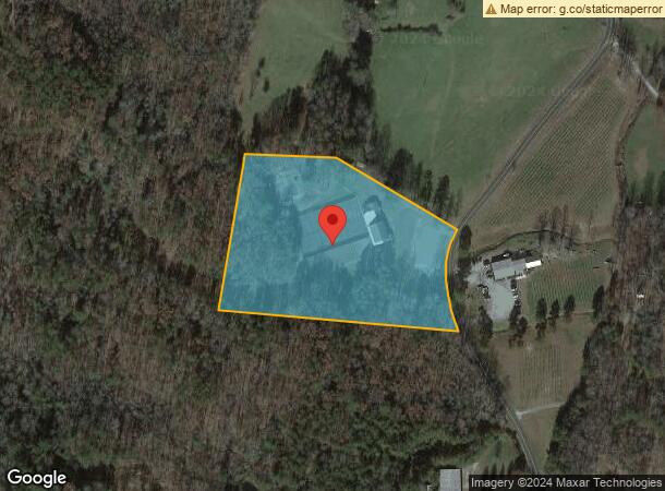  2494 Tennis Court Rd, Blue Ridge, GA Parcel Map