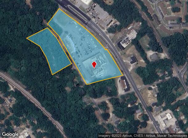  803 W Hamlet Ave, Hamlet, NC Parcel Map